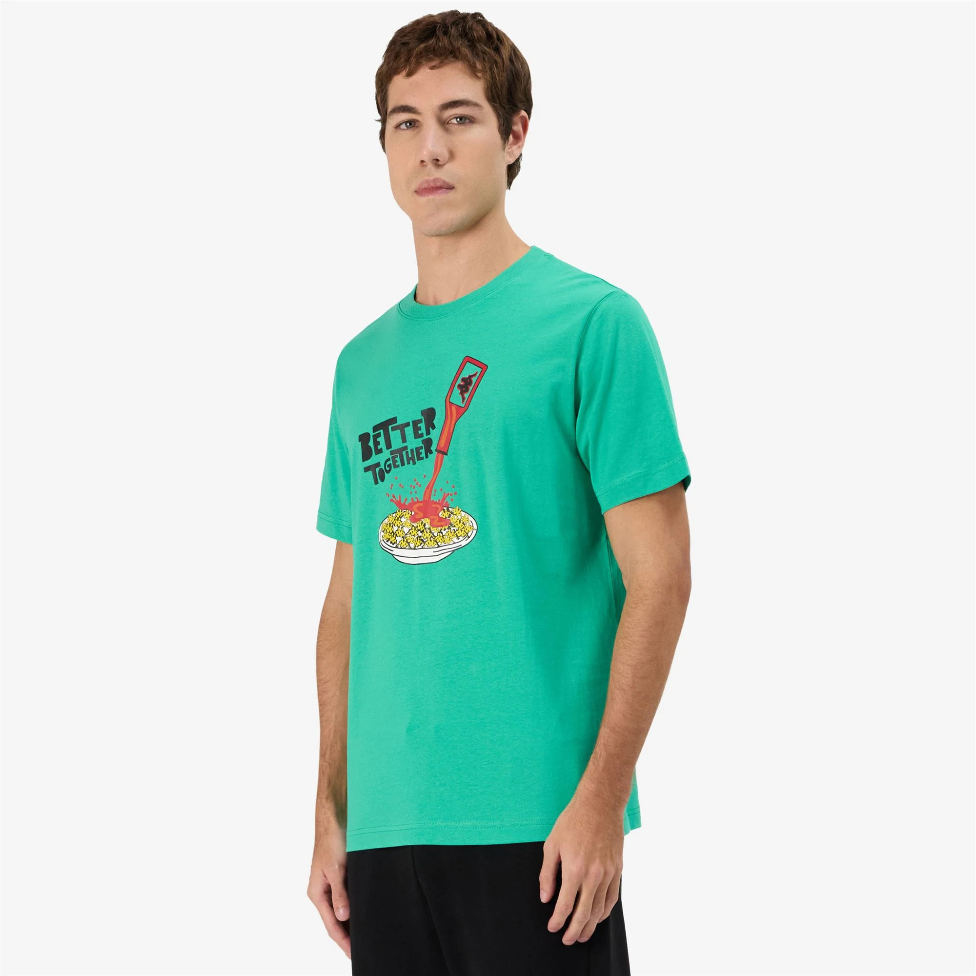Camisetas y tops Kappa Hombre Logo Glesto