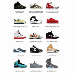Affiche - 2000's-2010's Legendary Sneakers - Olivier Bourdereau