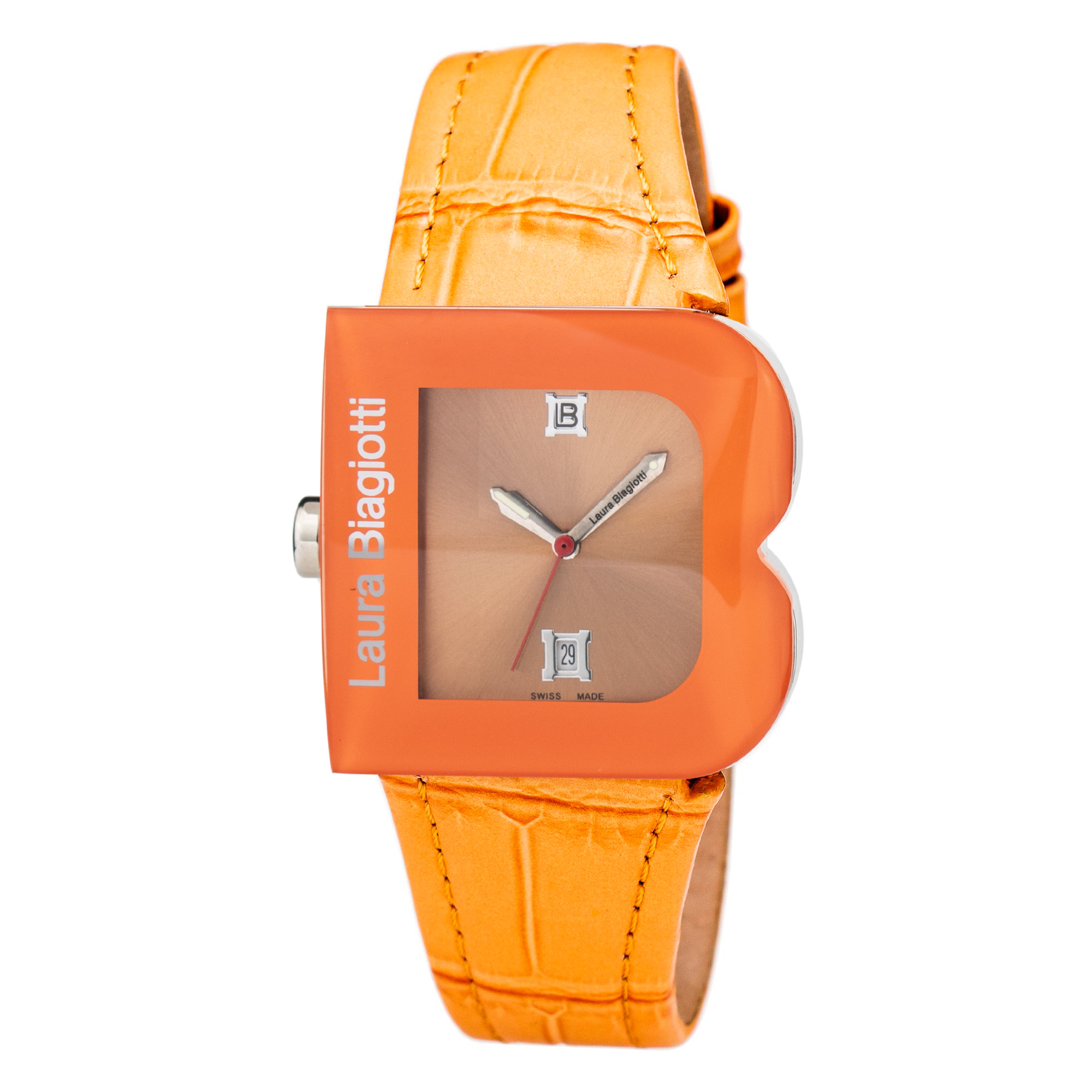 Reloj Laura Biagiotti LB0037L-NA Mujer Analogico Cuarzo con Correa de Piel