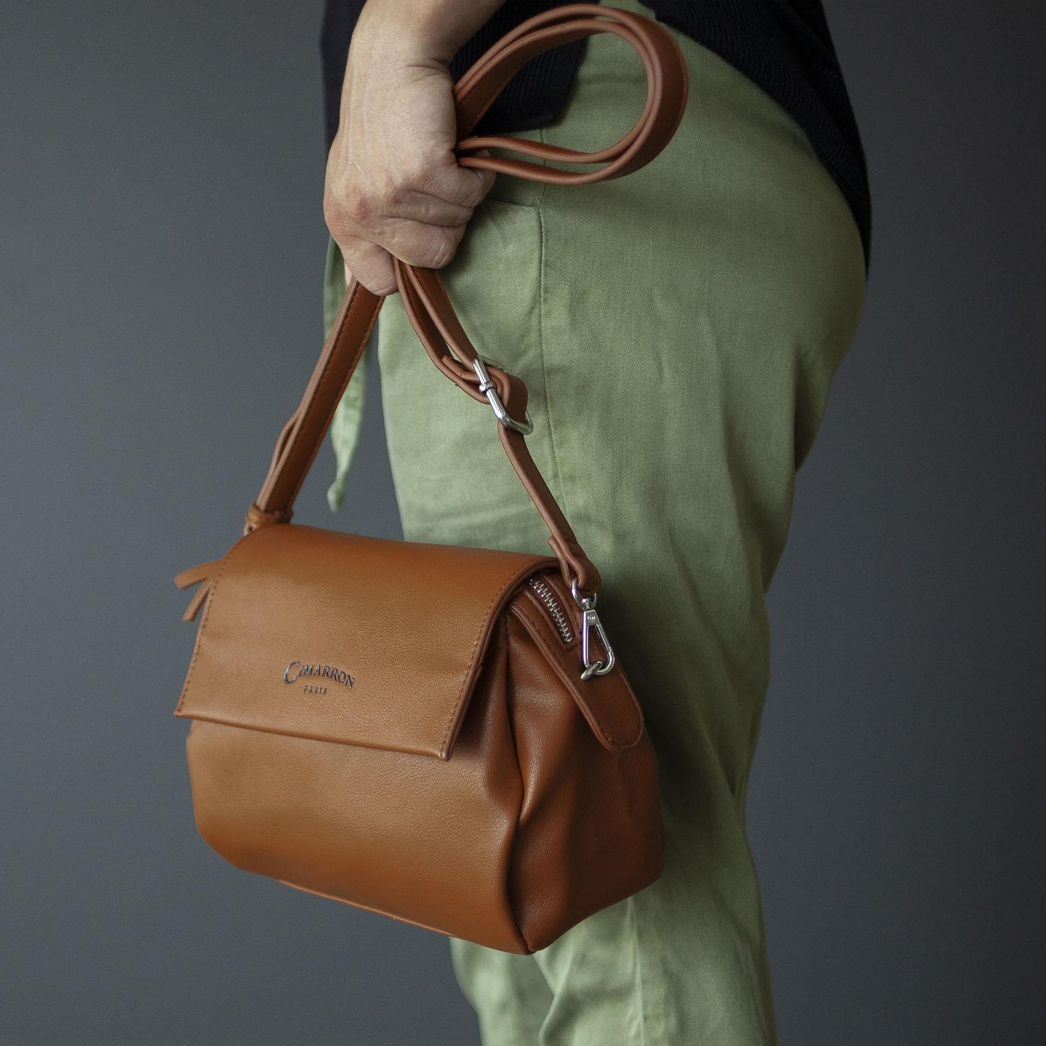 Bolso Bandolera Mujer Sint/Pu Cimarron Shasta Camel