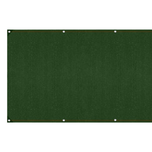 Brise vue occultant uni vert - plusieurs modèles - Vert