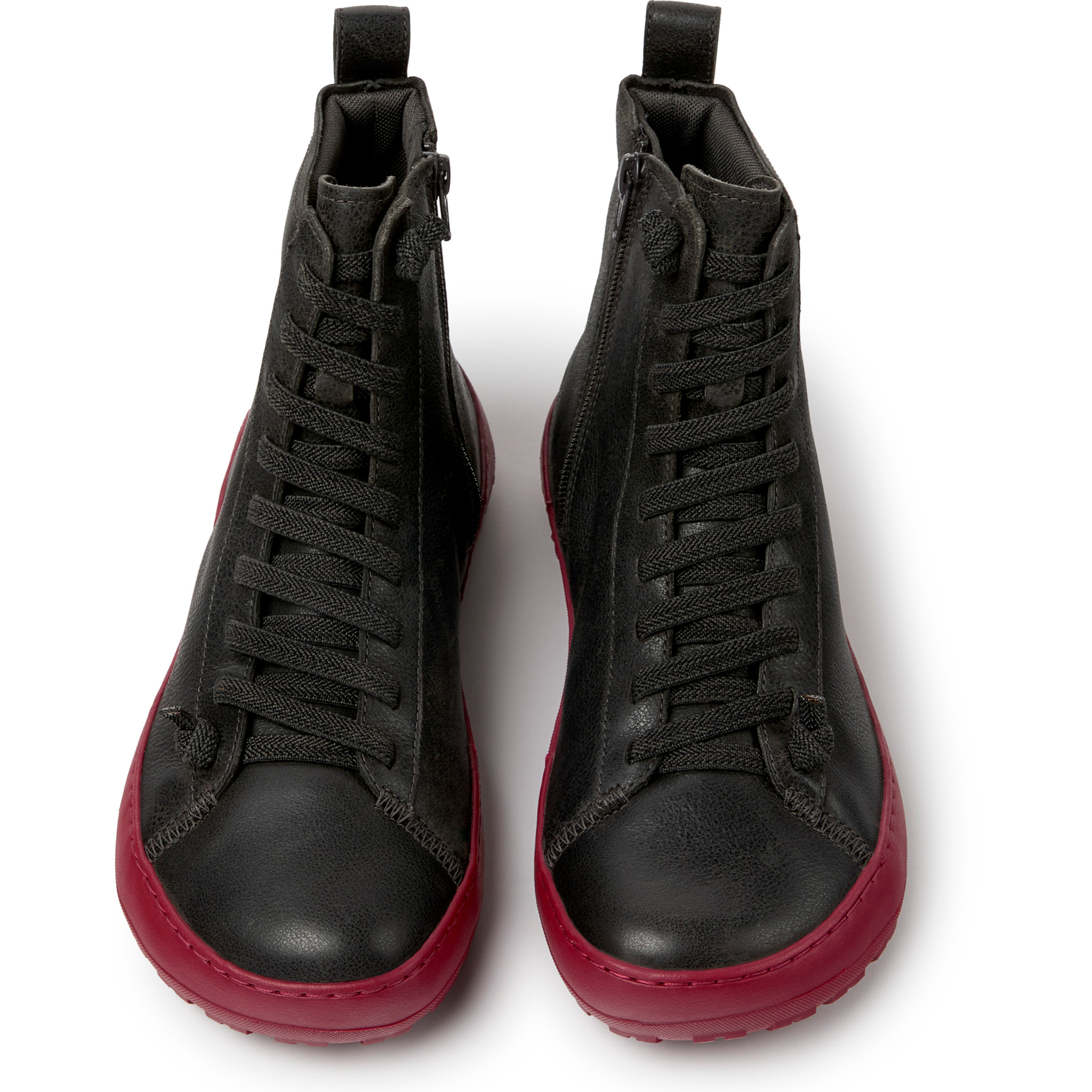 Botines - CAMPER Peu Serra - Gris - Piel de ante