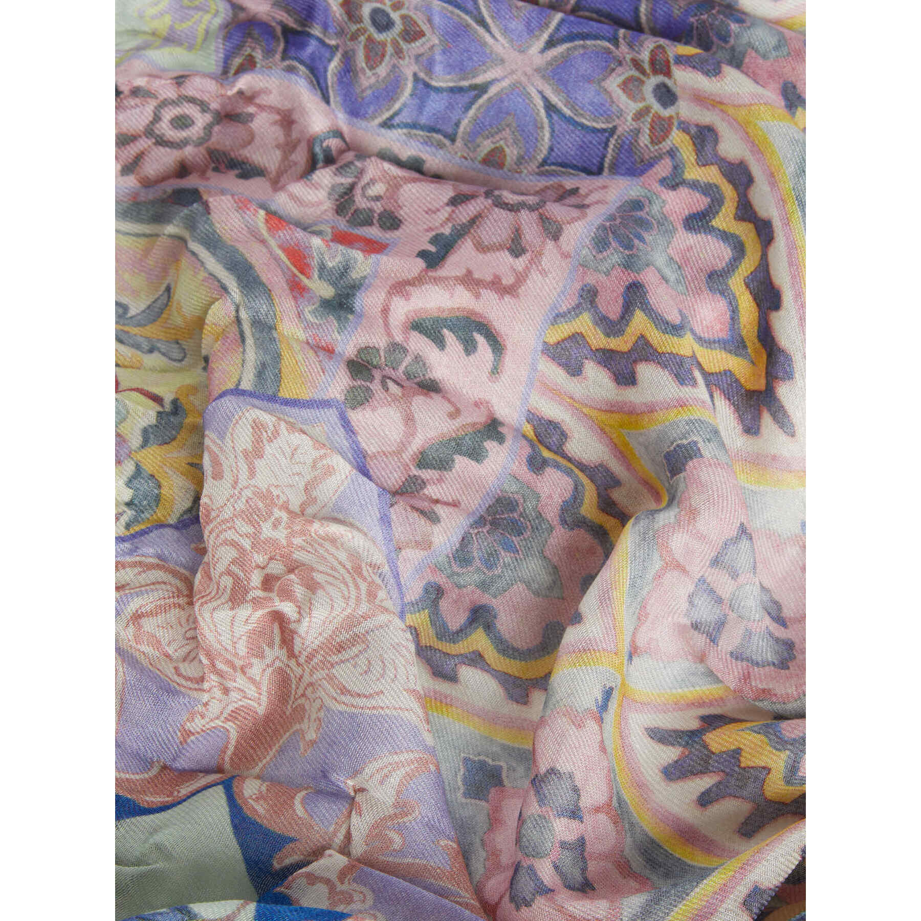 Elena Mirò - Sciarpa in modal stampato - Rosa