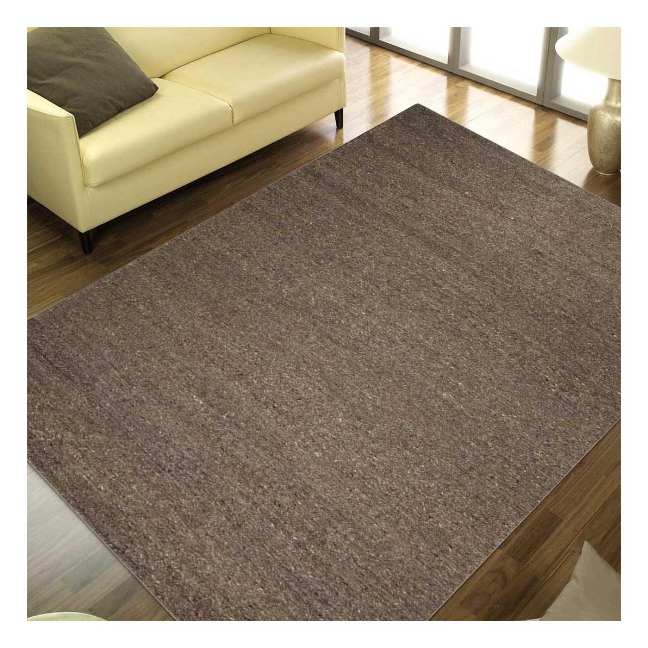 Tapis kilim fait main en laine motif uni DAGU