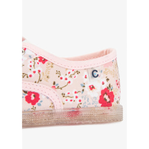 Sneakers in tela ecologiche con fiori