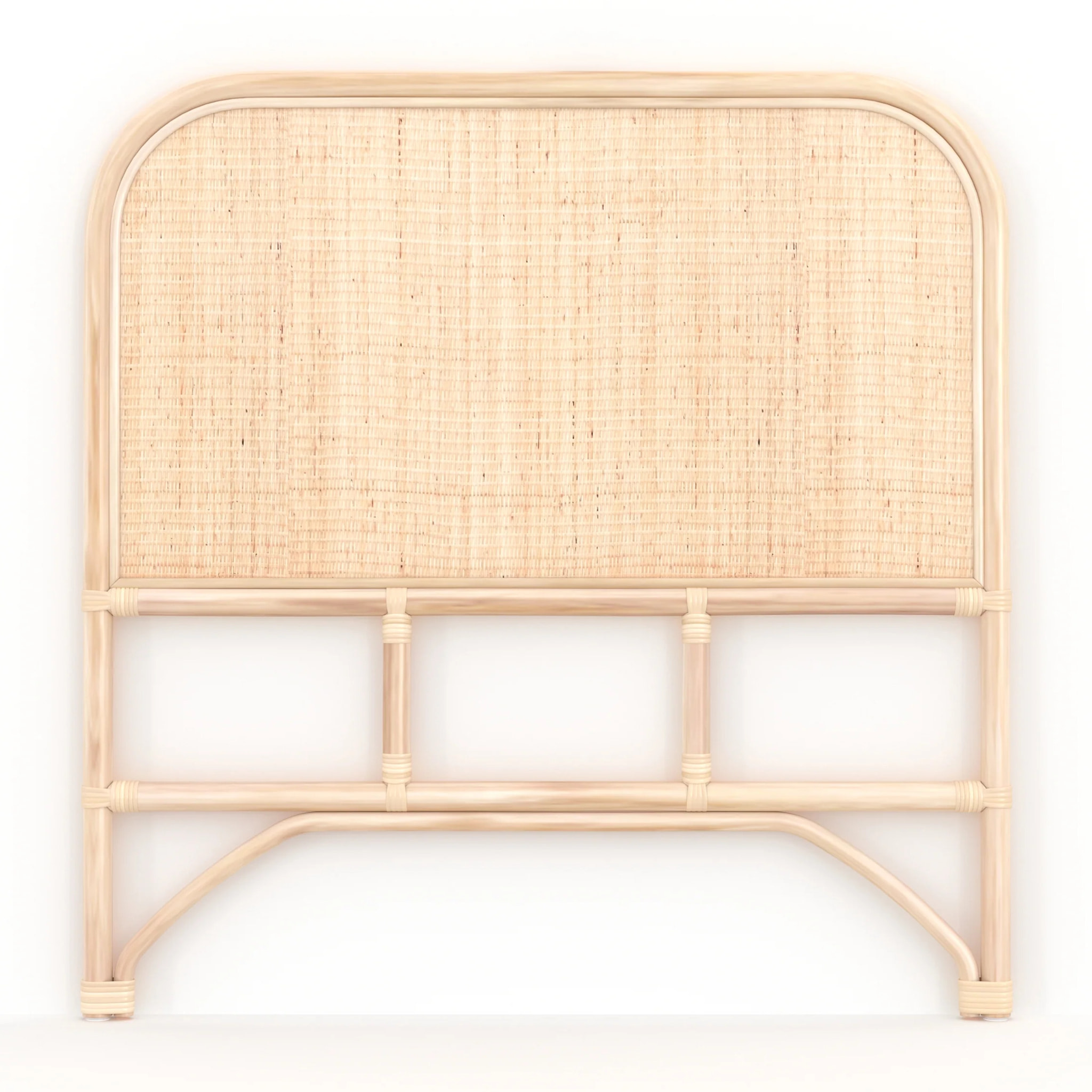 Tête de lit 90 cm en rotin naturel - Grace