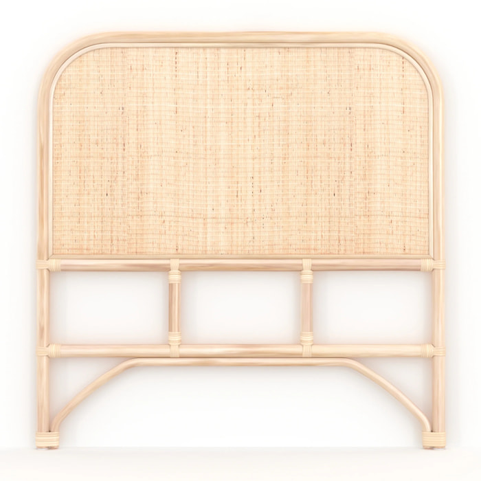 Tête de lit 90 cm en rotin naturel - Grace