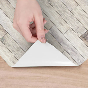 Revêtement sticker sol - BOIS DE L'ARIZONA - Rouleau adhésif Protection Anti-dérapant