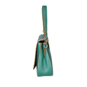 Borsa a spalla da Donna Winona in Vera Pelle Made in Italy 26x20x13 cm