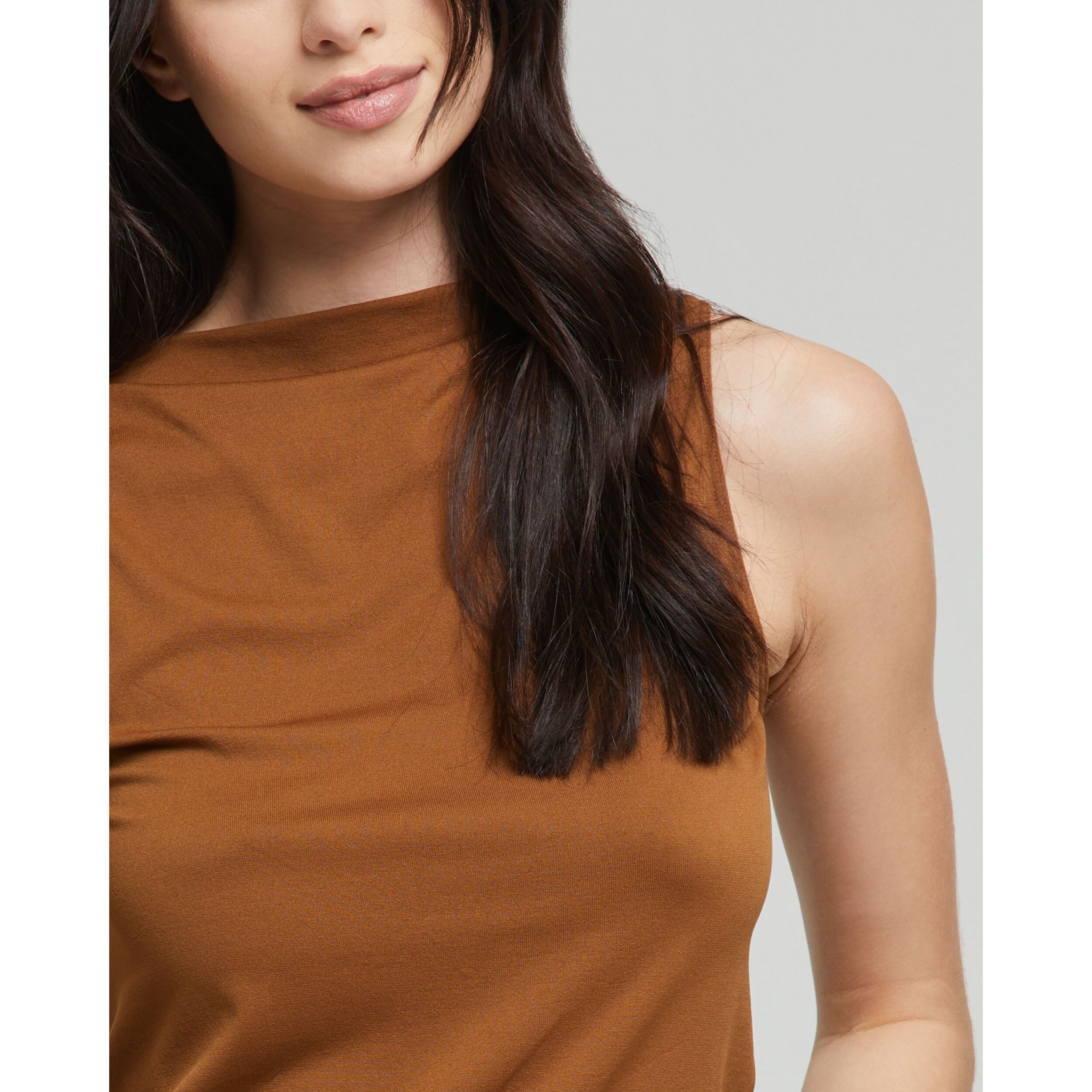 Smanicato scollo barchetta seamless