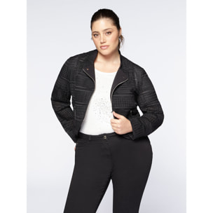 Fiorella Rubino - Giacca corta in macramé - Nero
