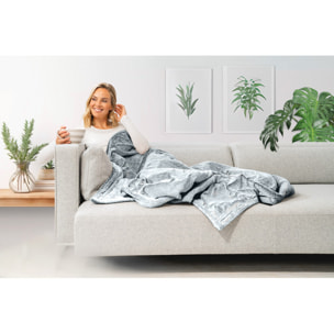 Couverture chauffante Nordic Grey Green Planet - Beurer HD 75