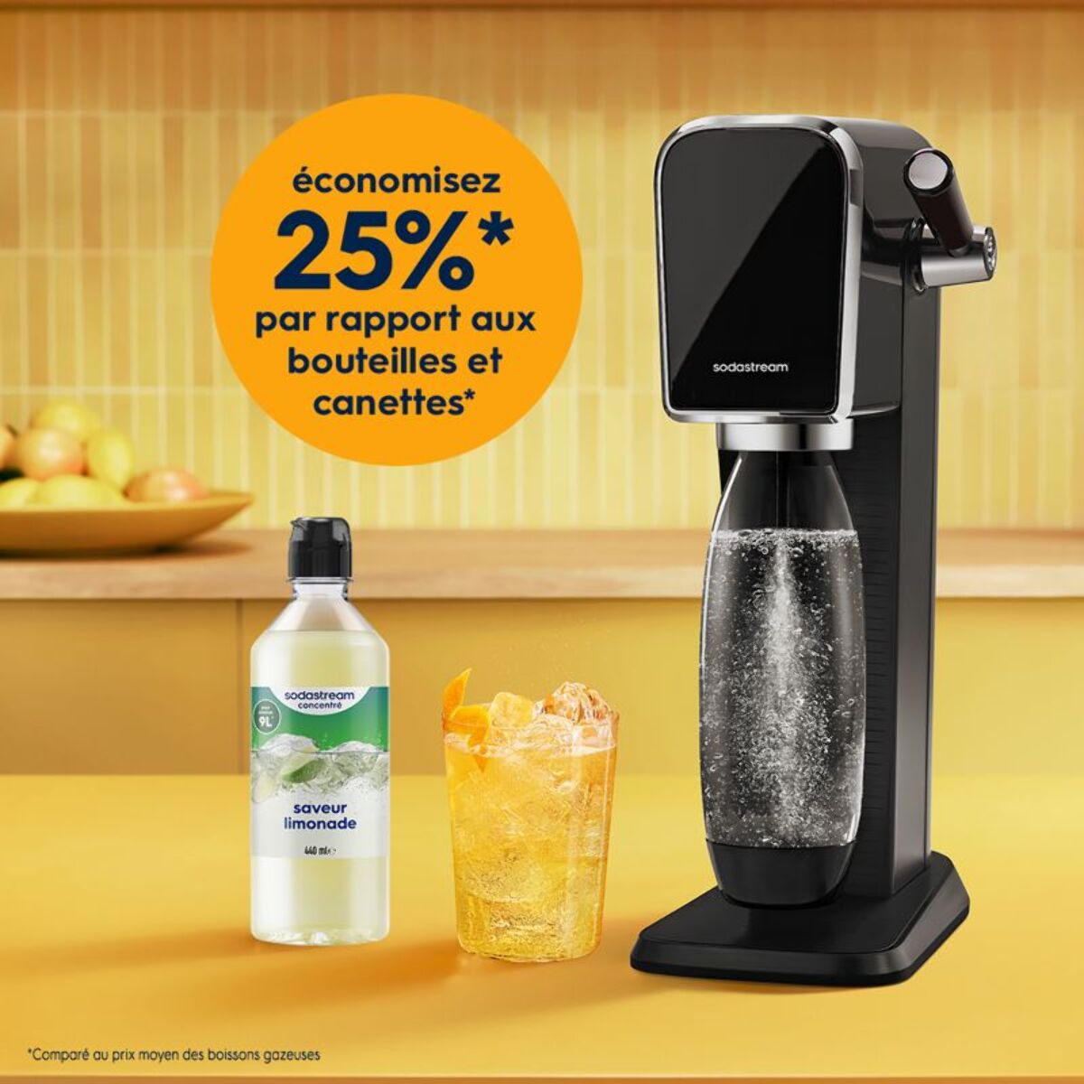 Concentré SODASTREAM LIMONADE 440ml