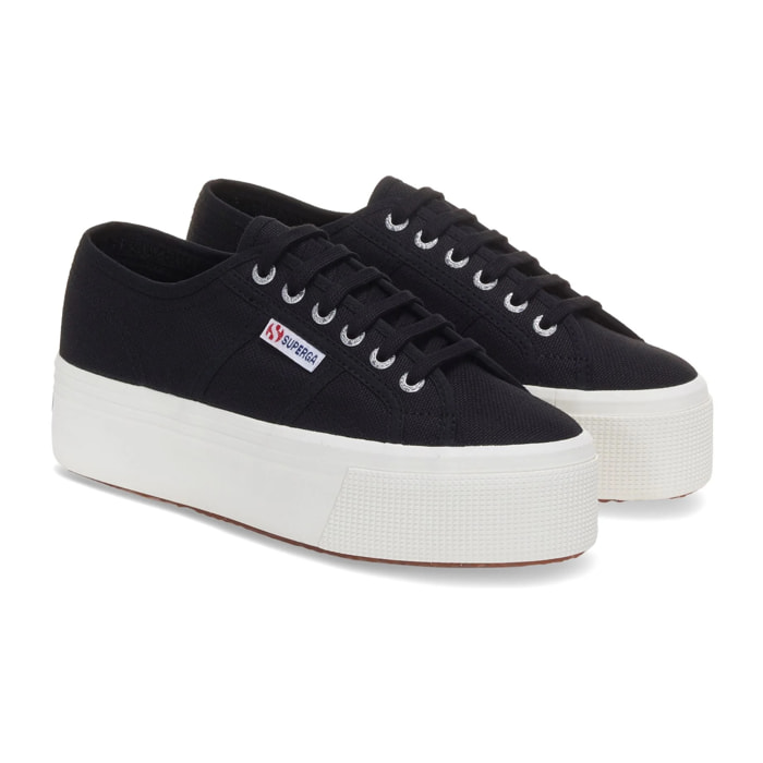 Superga - Zapatos de mujer Mujer Negro - 2790 Platform