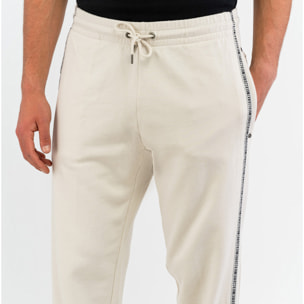 BIKKEMBERGS pantalone uomo white sand