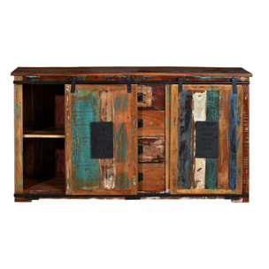 Aparador - madera reciclada - 130x38x81cm