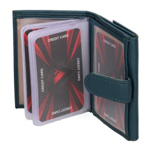 Portafoglio  da donna ecopelle Prodotto Vegano 9x8x2 cm