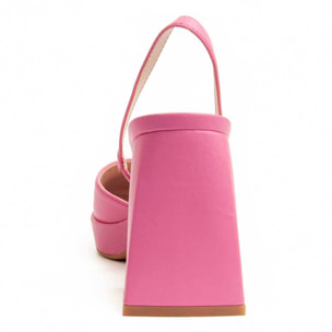 Zapato de tacón - Rosa - Altura: 10 cm