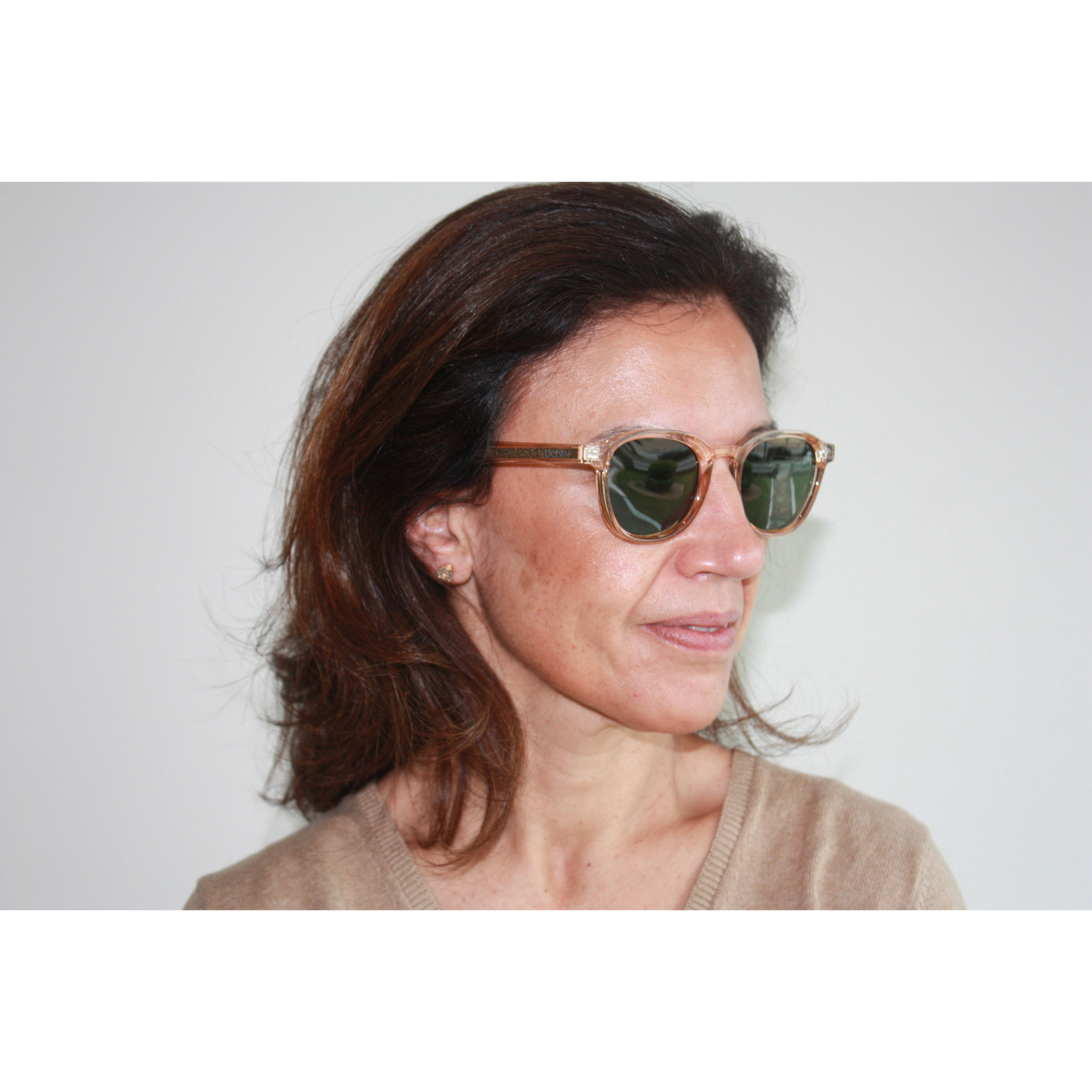 Gafas de sol OCEAN BONDI BEACH - Marrón transparente / Verde