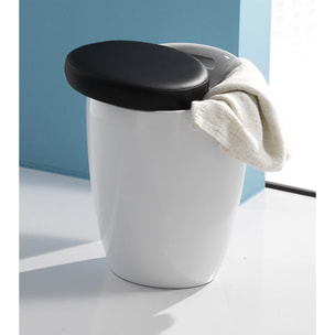 Oresteluchetta pouf/contenitore MONO WHITE Bianco
