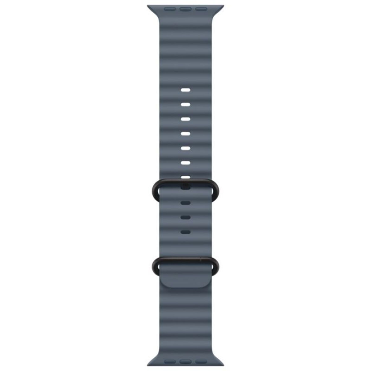 Bracelet APPLE 49 mm - Océan bleu maritime- Noir
