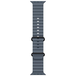 Bracelet APPLE 49 mm - Océan bleu maritime- Noir