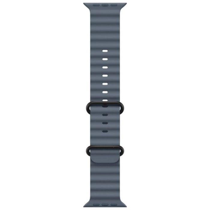 Bracelet APPLE 49 mm - Océan bleu maritime- Noir