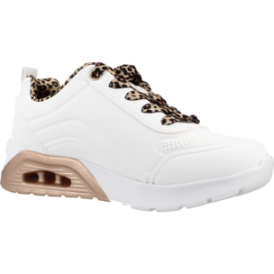 Zapatillas Niña Uno Lite 2.0 - Leopard Stride Blanco
