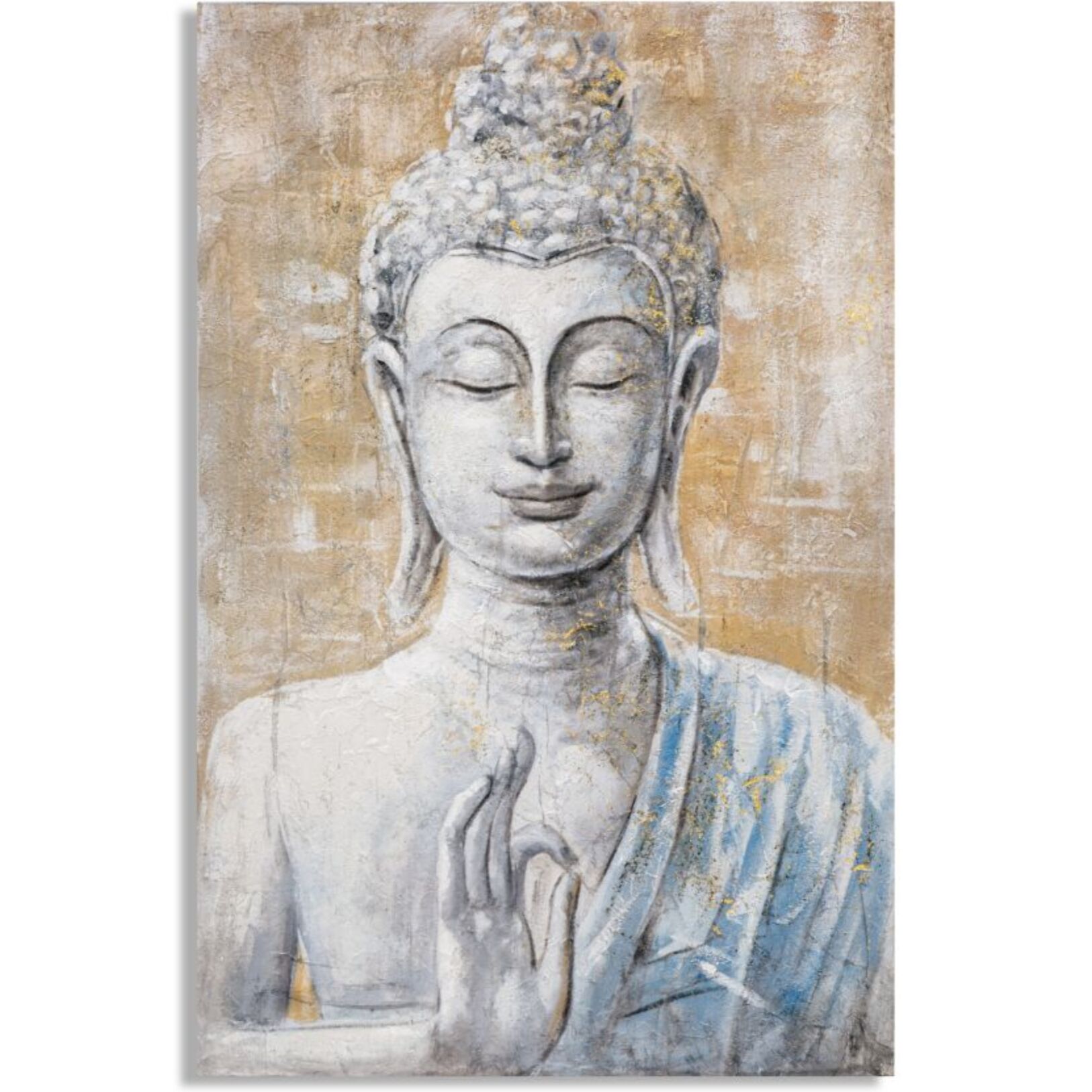 DIPINTO SU TELA BUDDHA LIGHT -B- CM 80X3X120