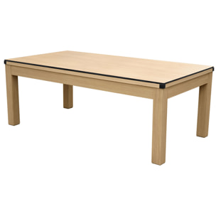 Table transformable Stan multi jeux 3 en 1