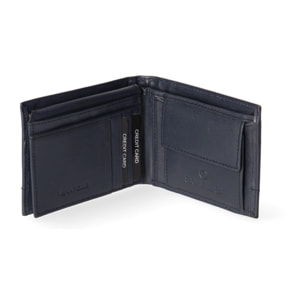 Portafoglio da uomo In Vera pelle Made in Italy 10,5x9x2 cm