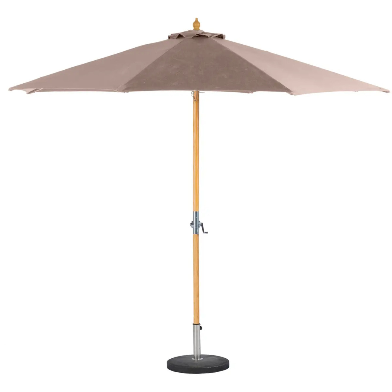 Parasol droit Tinaei Taupe