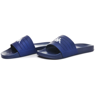 Kappa - Ciabatte Uomo Donna Blu - Logo Sarty