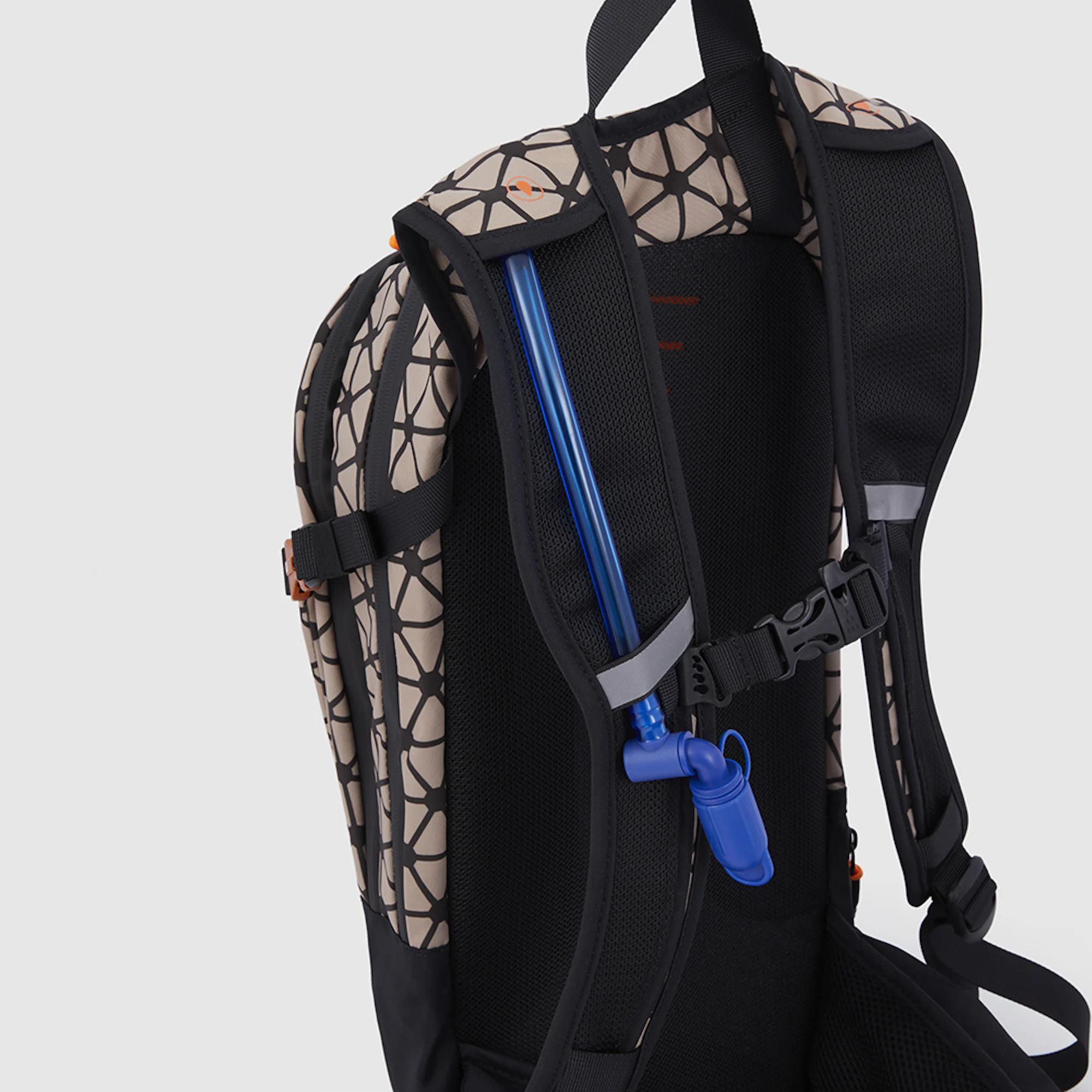 Piquadro Sac à dos de cyclisme réalisé en polyester Cordura® recyclé