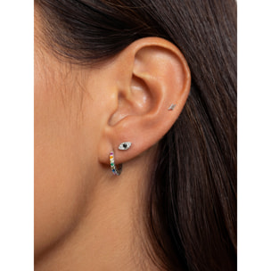 Orecchino Colors in Argento