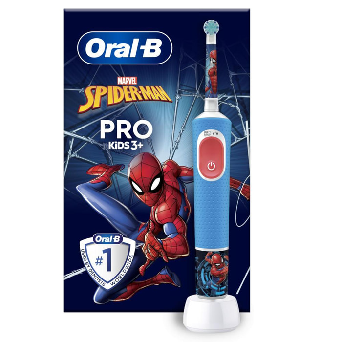 Braun Oral-B Pro Kids Spider-Man Brosse À Dents Électrique