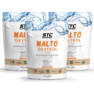 MALTOdextrin Power - Boisson énergétique à diffusion prolongée - Hydratation + maintien de la performance - Vegan - Doypack 500g