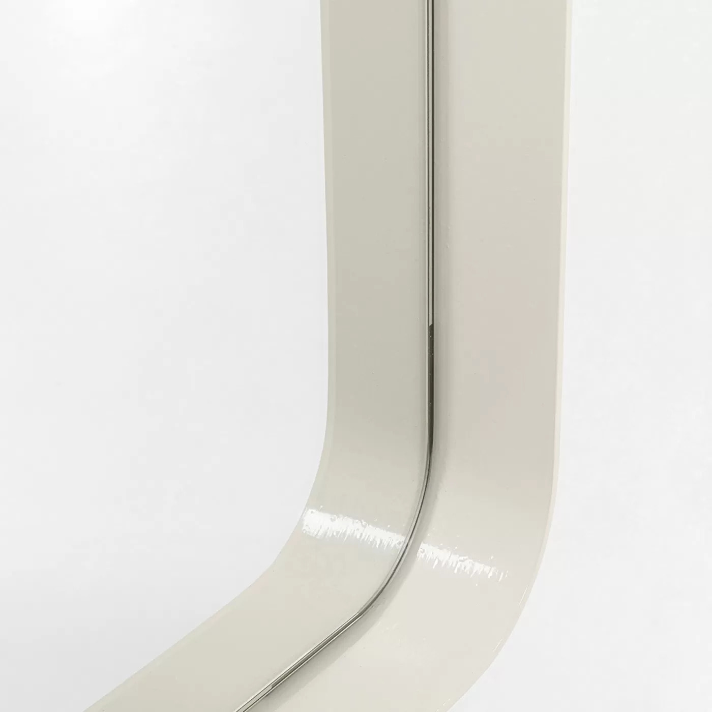 Miroir Curve rectangulaire 200x70cm beige Kare Design