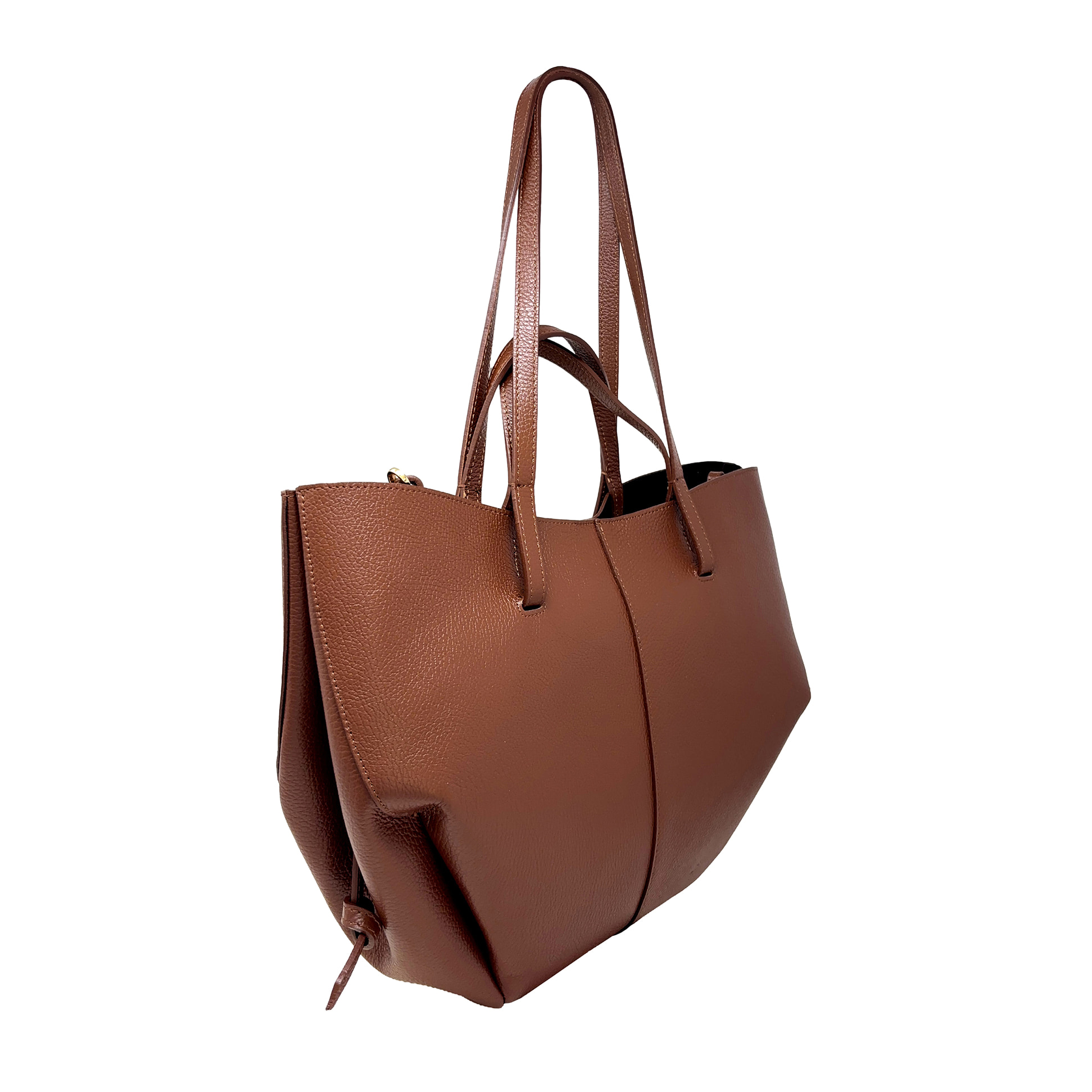 Borsa a Mano Shopper a Spalla da Donna in Pelle Dollaro