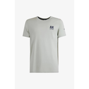 T-shirt Esercito verde in cotone uomo