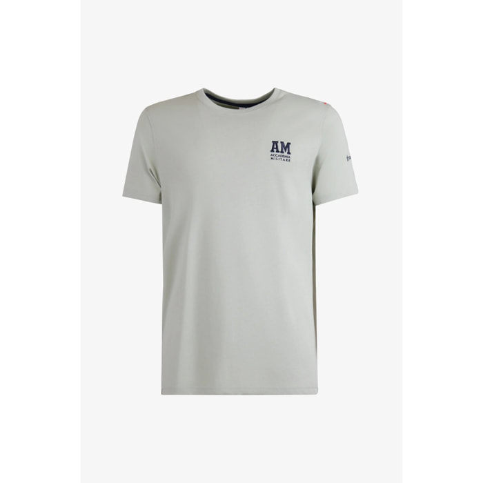T-shirt Esercito verde in cotone uomo