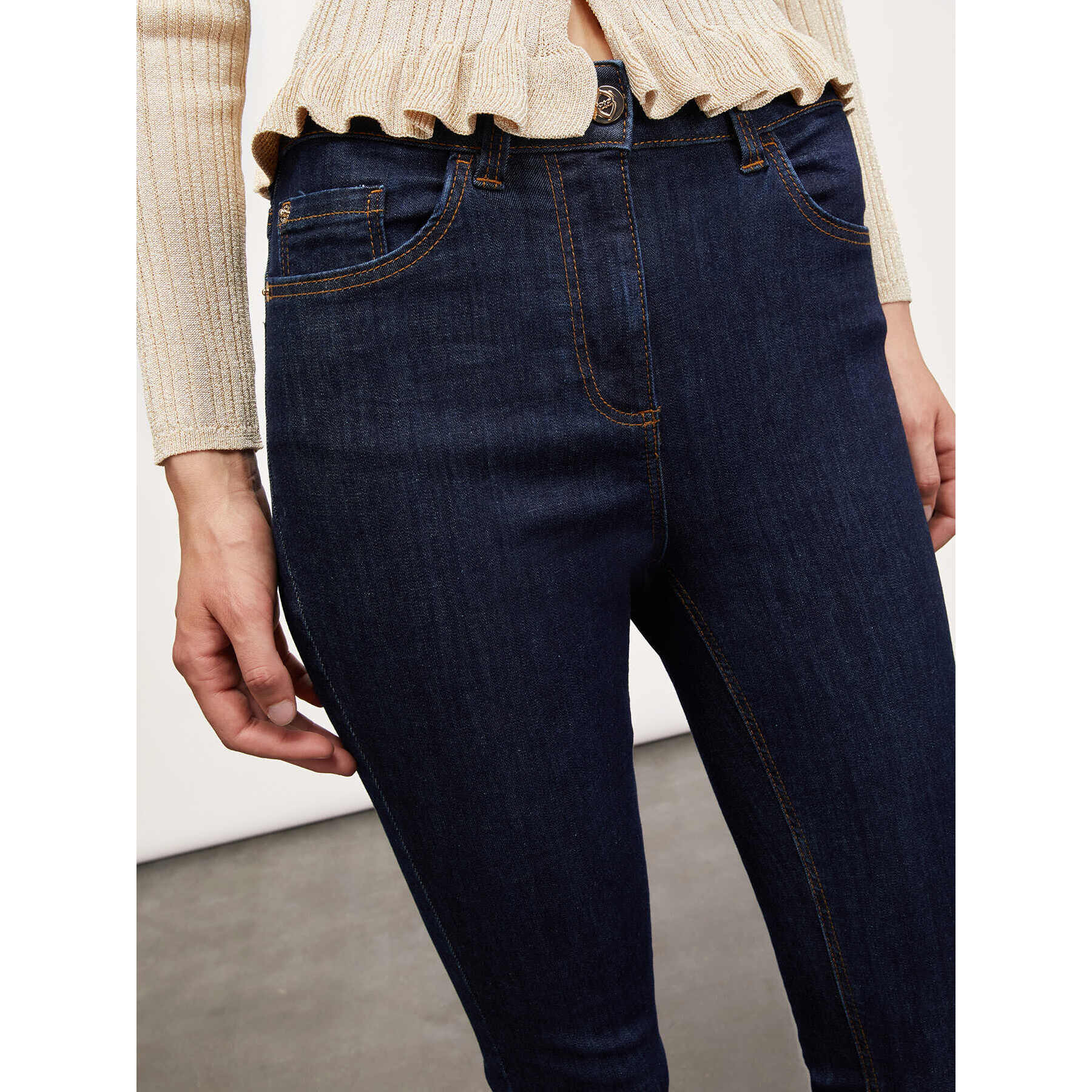 Motivi - Jeans skinny Gisele - Blu