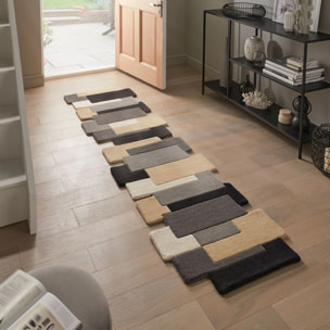 Tapis de couloir en laine COLLAGE