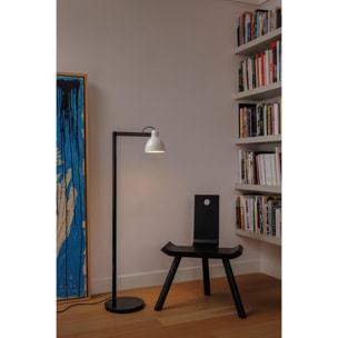 VENICE Lampada da terra bianca