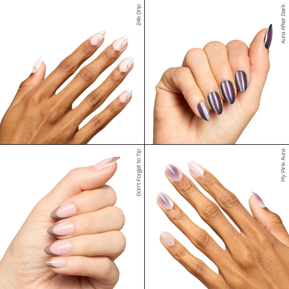 xPRESS-ON - Latte-tude - Faux ongles réutilisables, effet gel - OPI