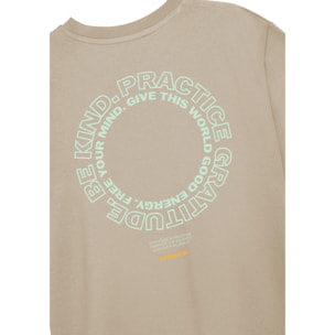 Camiseta D.Franklin Be Kind Gris
