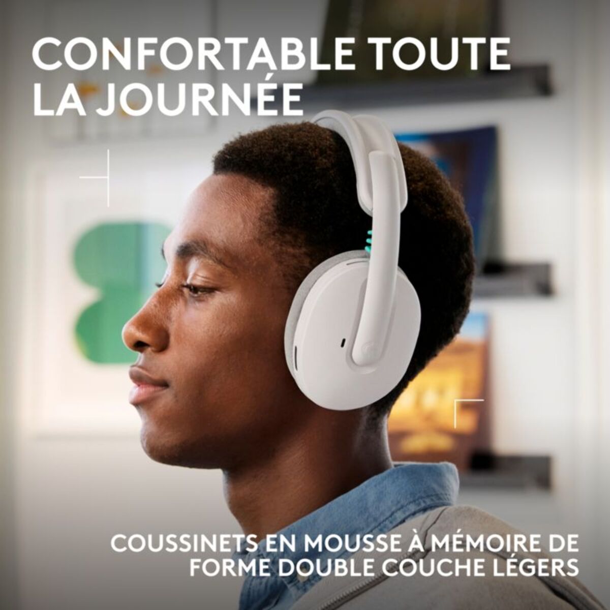 Casque gamer LOGITECH G325 Blanc