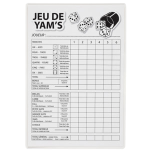 Jeu Du Yams Geant