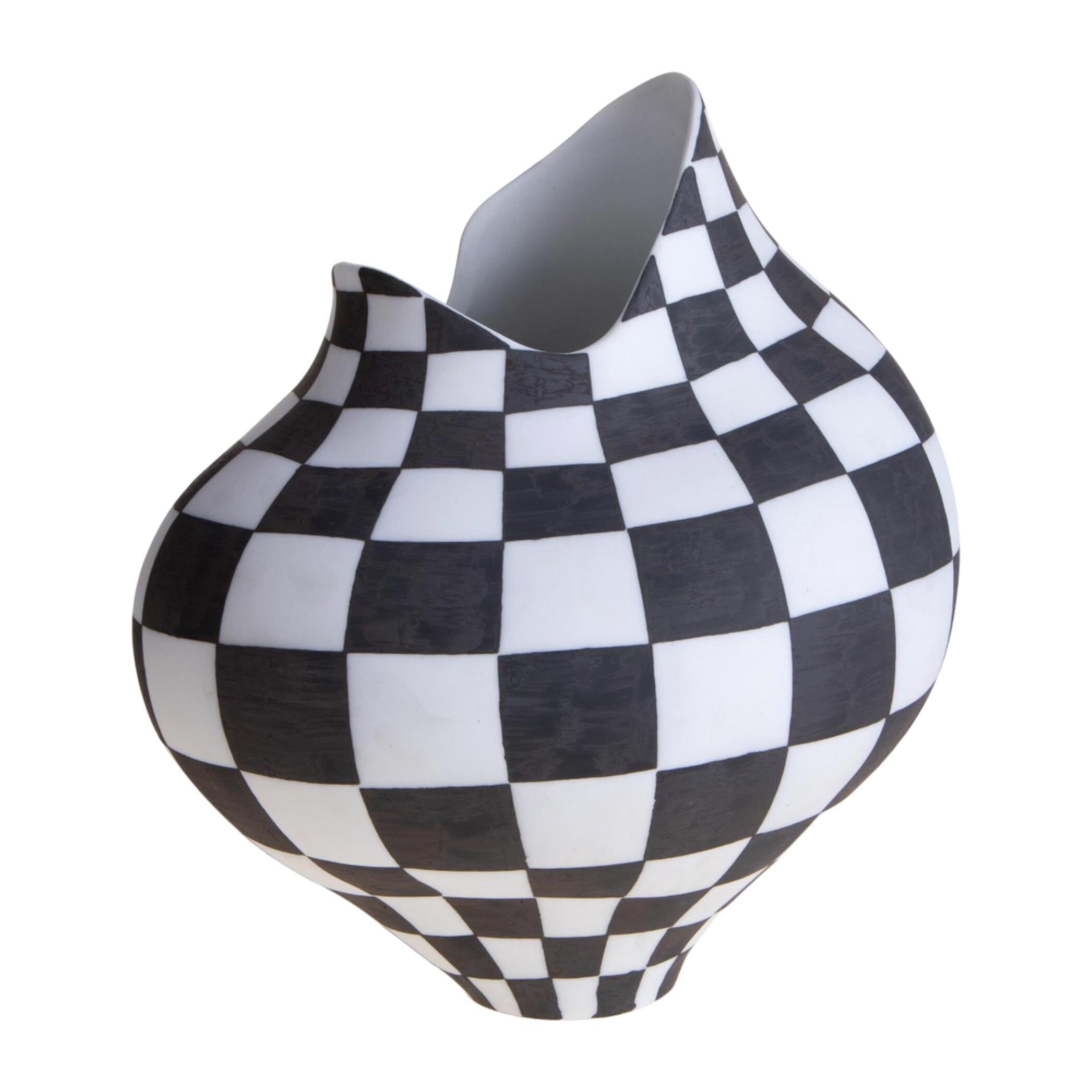 Vasi con scacchi - 32xH34x28cm - Pezzi 1 - Bianchi Dino SpA