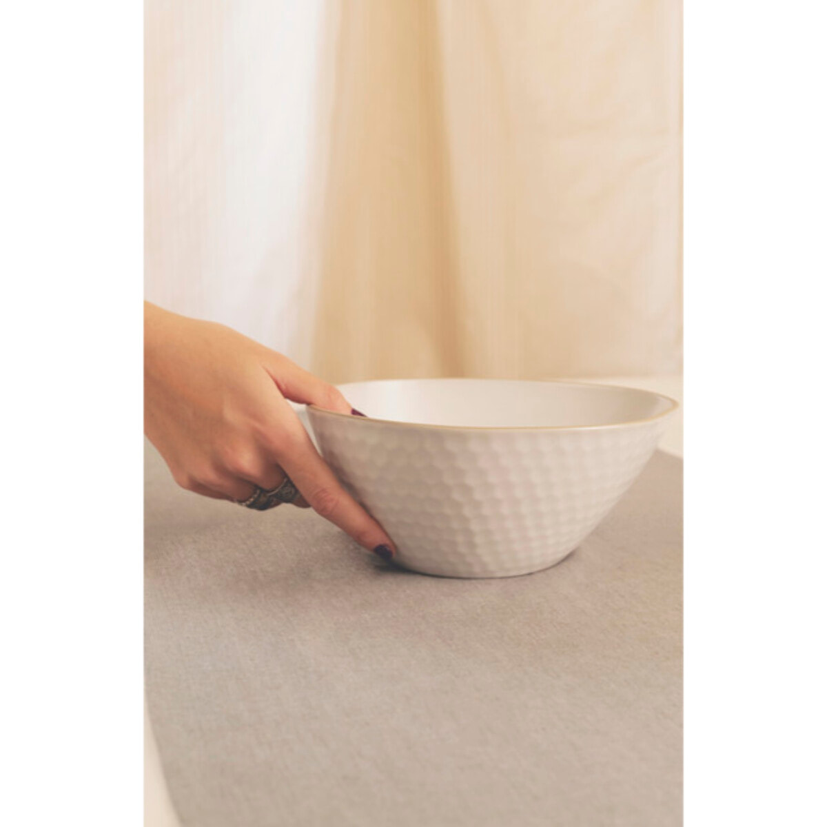 Ciotola Impronte in stoneware